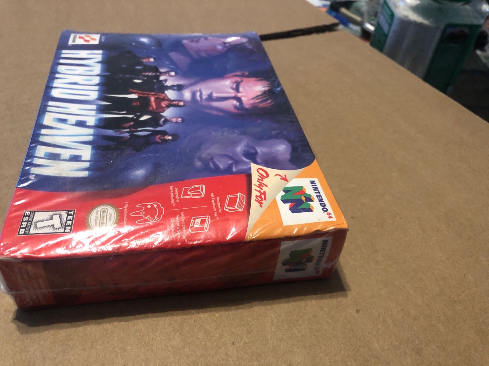 Hybrid Heaven Nintendo 64 New Factory Sealed N64 Wear Outer Box