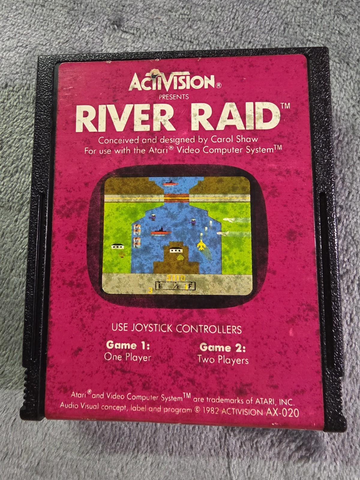 atari 2600 game River Raid 1982 Activation 2 Player