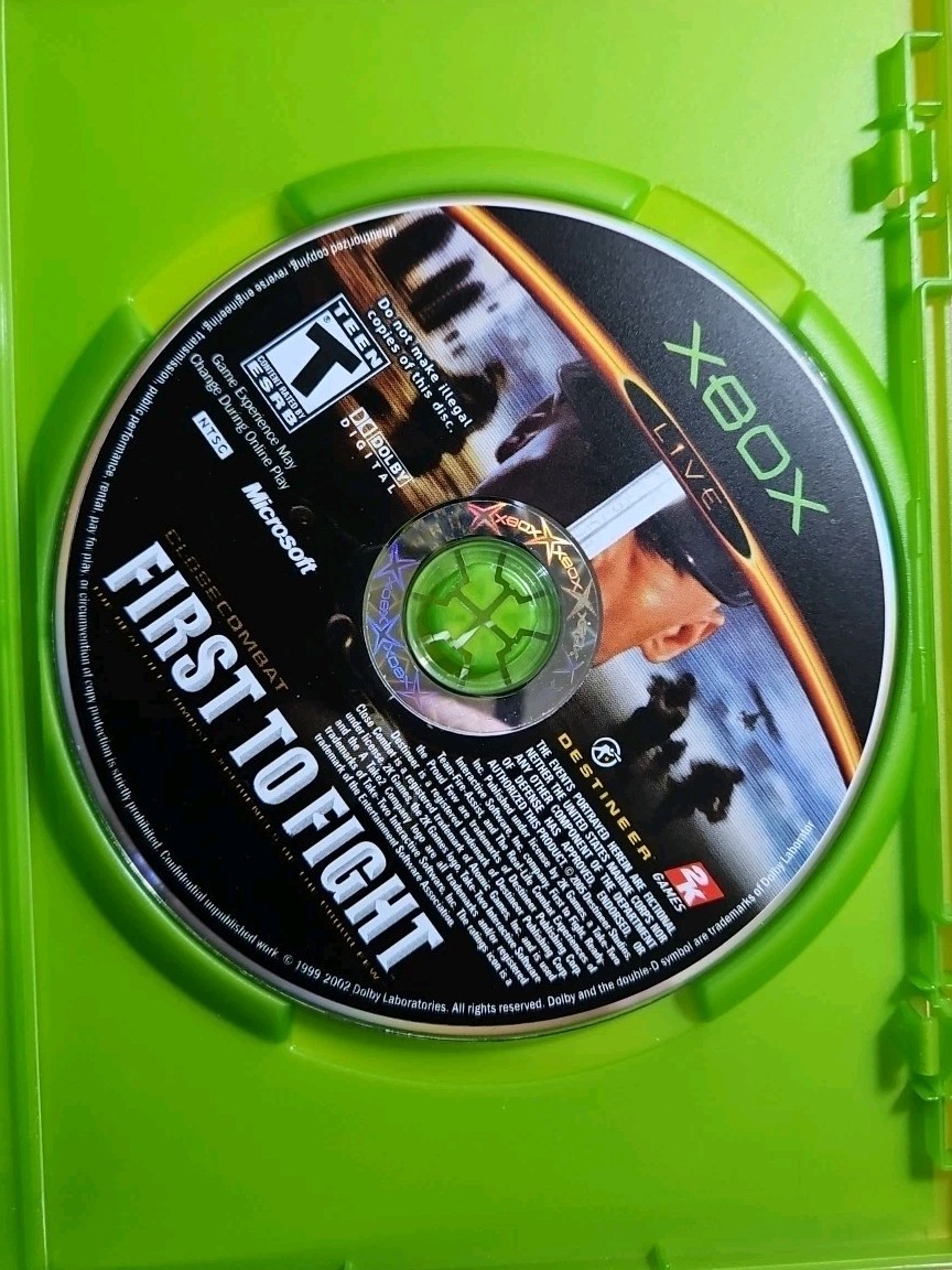Close Combat: First to Fight (Original OG Microsoft Xbox, 2005) CIB Tested
