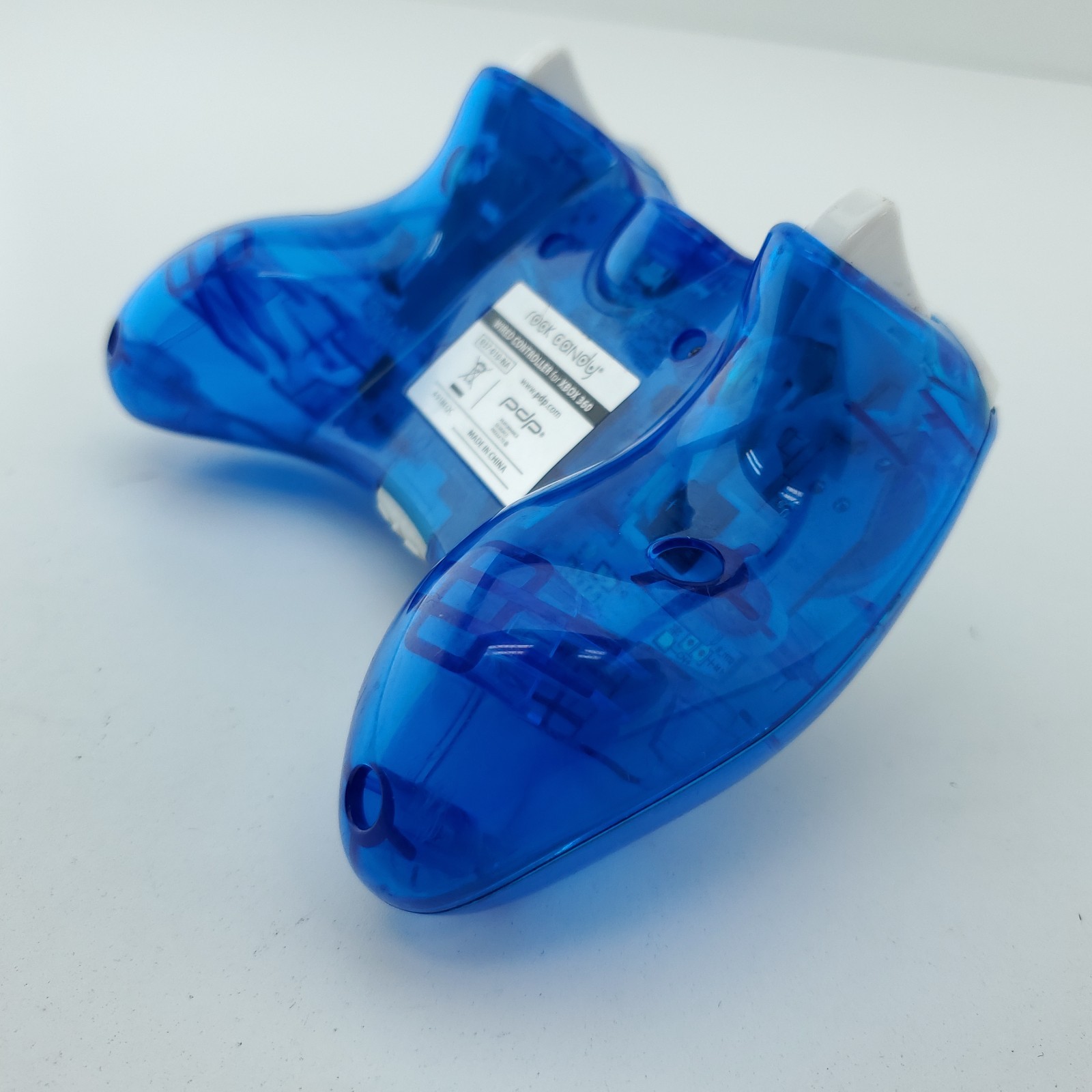 PDP 037-010-NA Rock Candy Wired Controller Blue For Xbox 360