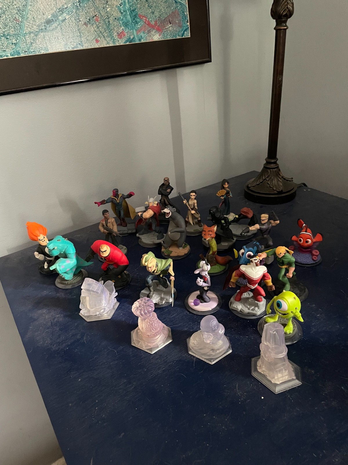 25 Disney Infinity toys to life figures lot