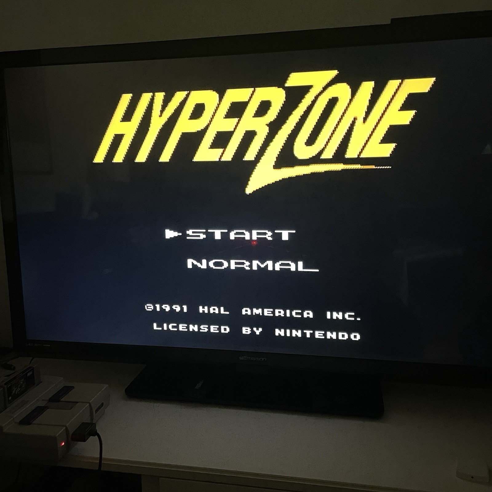 HyperZone (Super Nintendo Entertainment System, 1991) Loose CartTested & Working