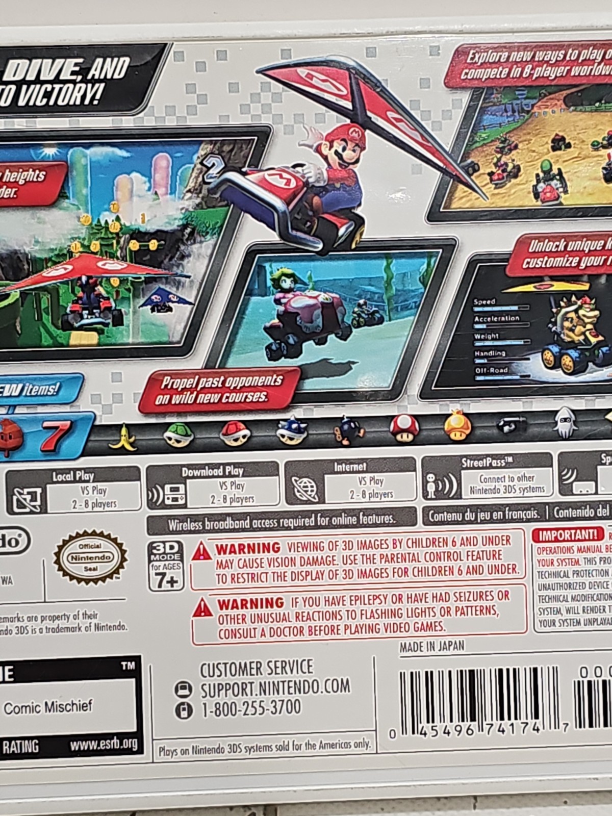 Mario Kart 7 – Nintendo 3DS