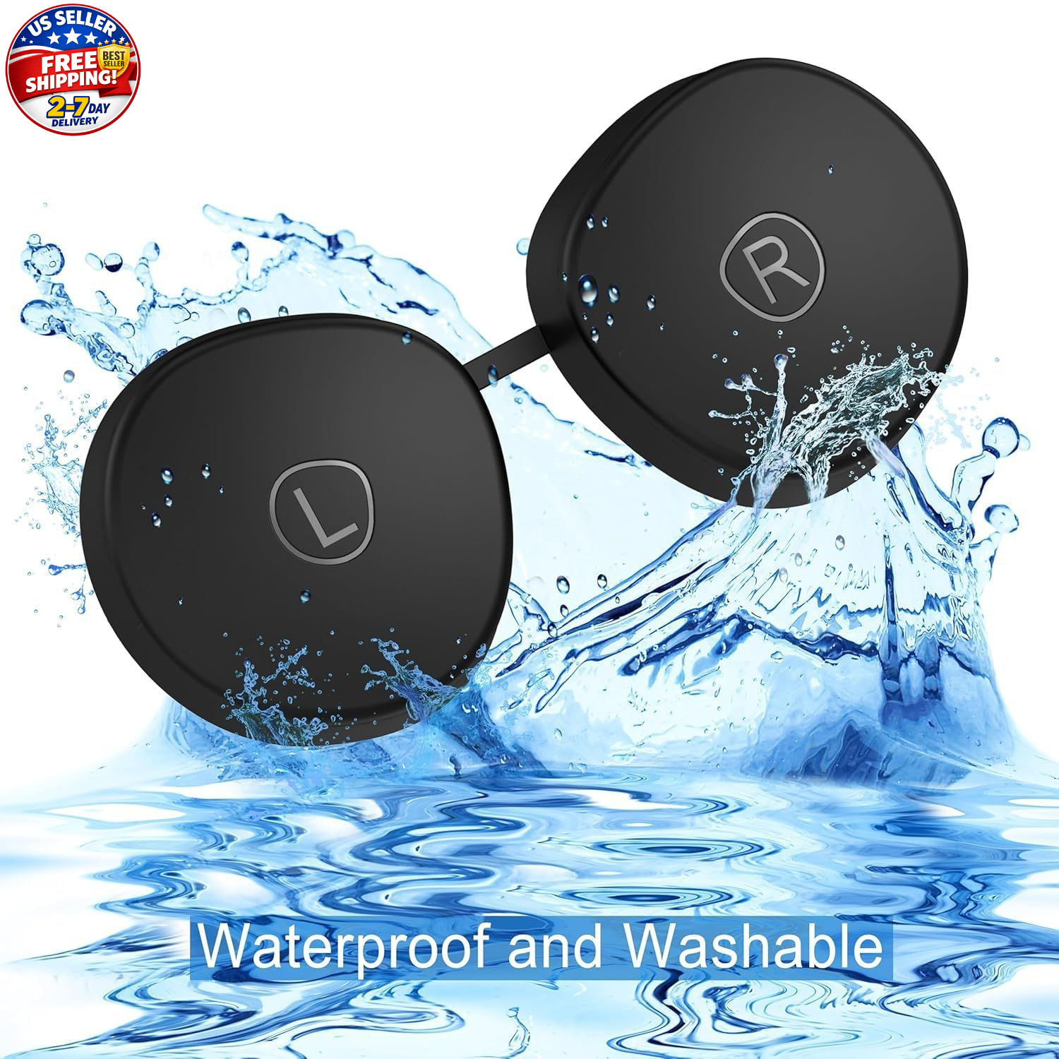 Silicone Face Pad for Meta Quest 2, Washable VR Cover with Lens Protector – Ocul