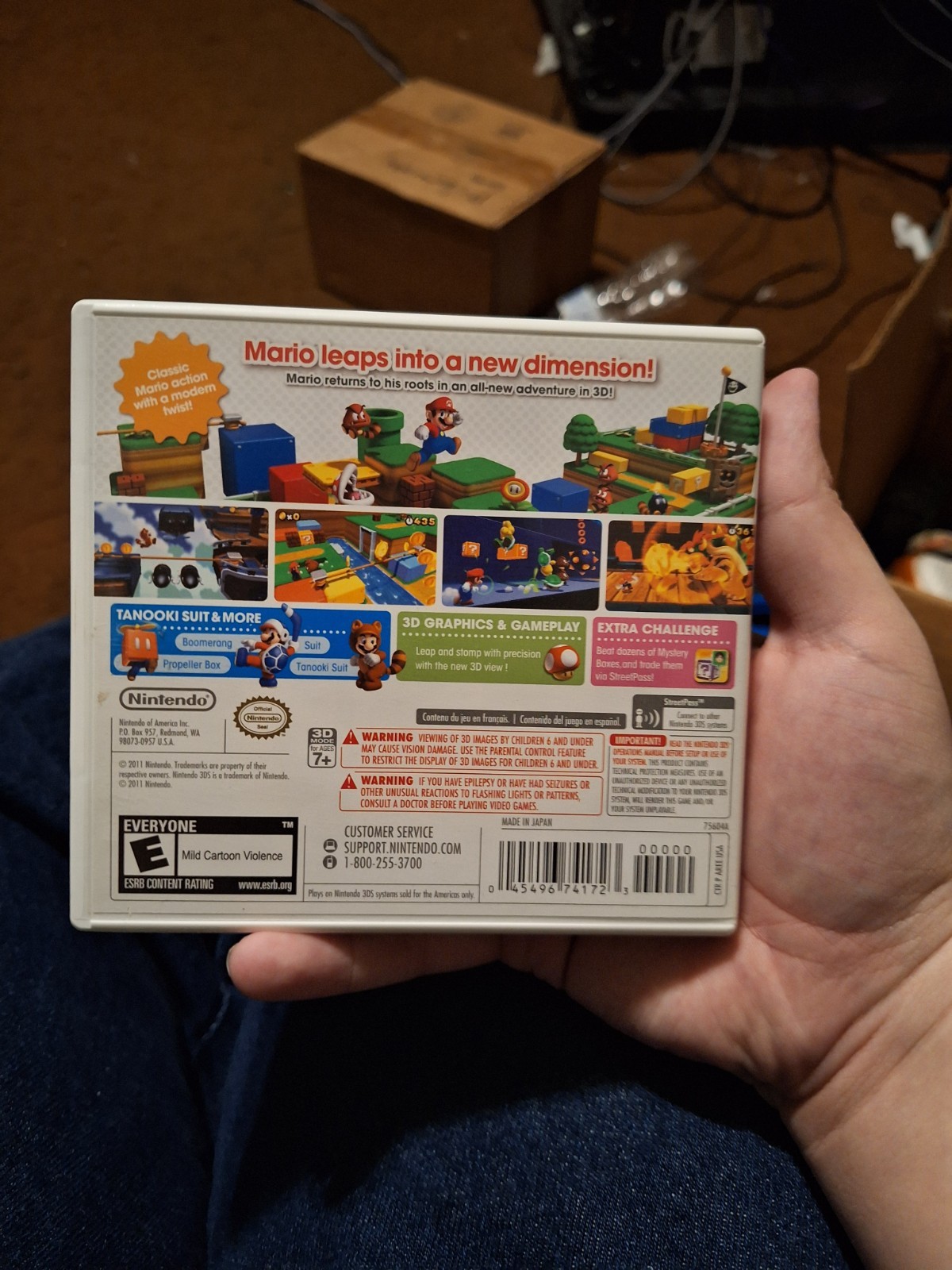 Super Mario 3D Land (3DS, 2011)