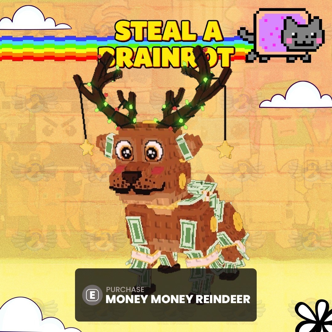 1 Money Money Reindeer – Steal a Brainrot