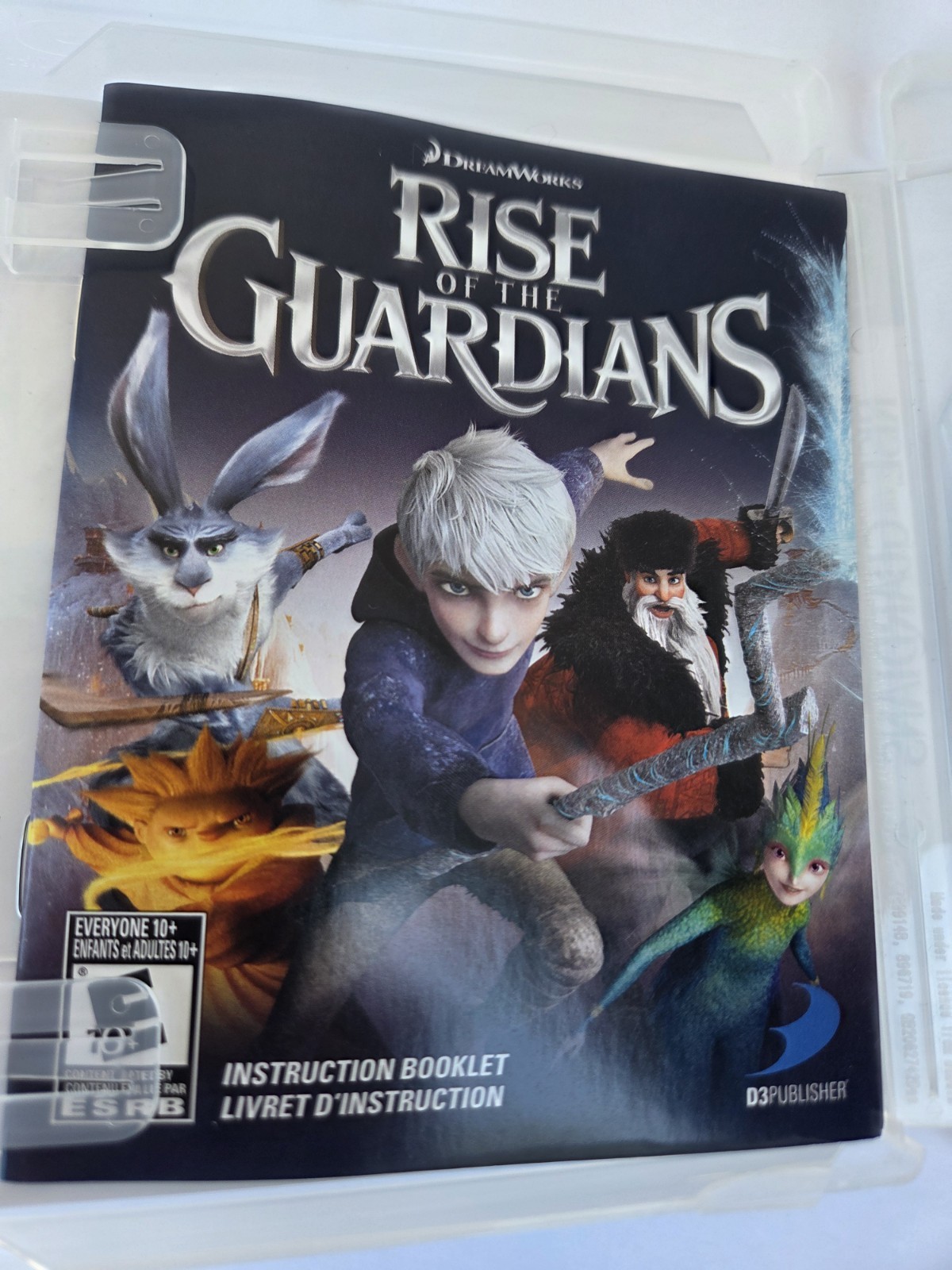 Rise of the Guardians PS3 PlayStation 3 Complete CIB Tested w/ Manual
