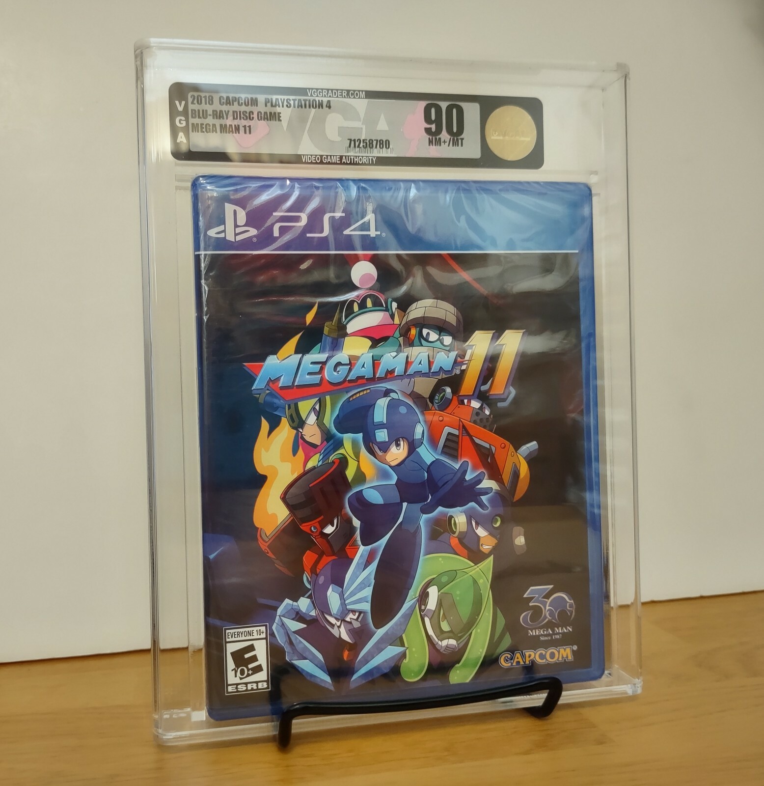 Mega Man 11 (Sony PlayStation 4, 2018) ps4 GOLD VGA 90 NM+/MT