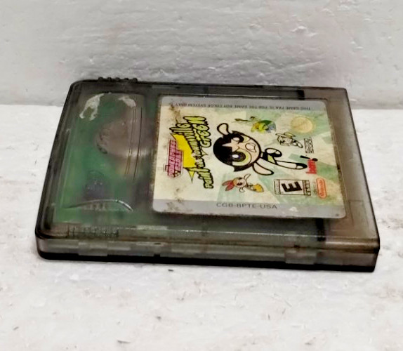Powerpuff Girls Paint the Townsville Green GBC Authentic – GameBoy Color