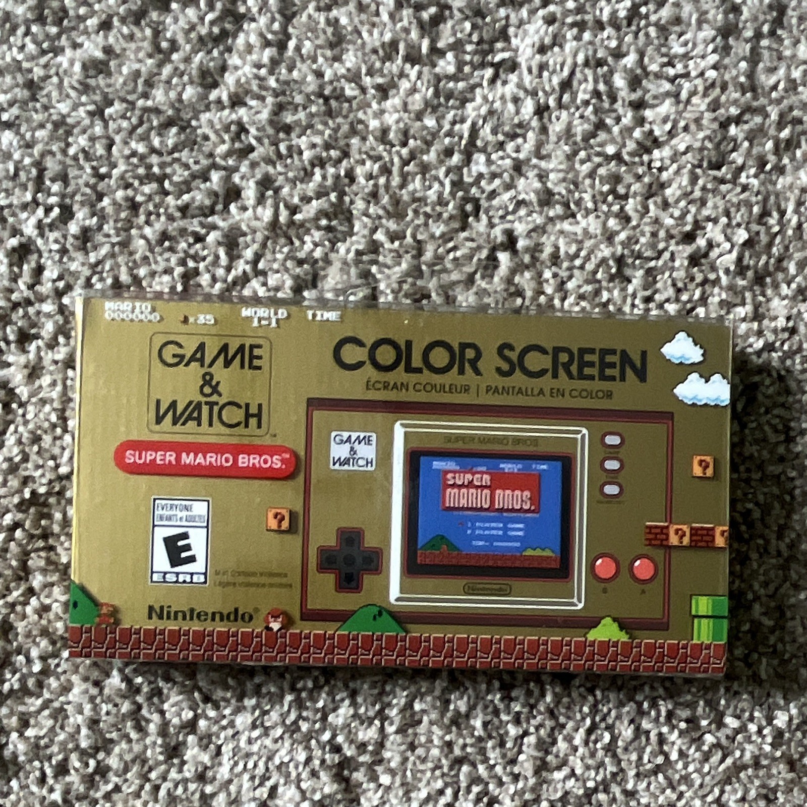 Nintendo Game & Watch: Super Mario Bros. Color Screen Handheld – Super Mario
