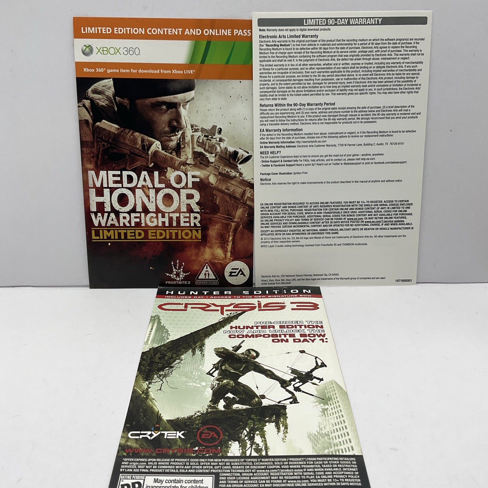 Medal of Honor: Warfighter Limited Edition (Xbox 360)Tested & Complete|Excellent
