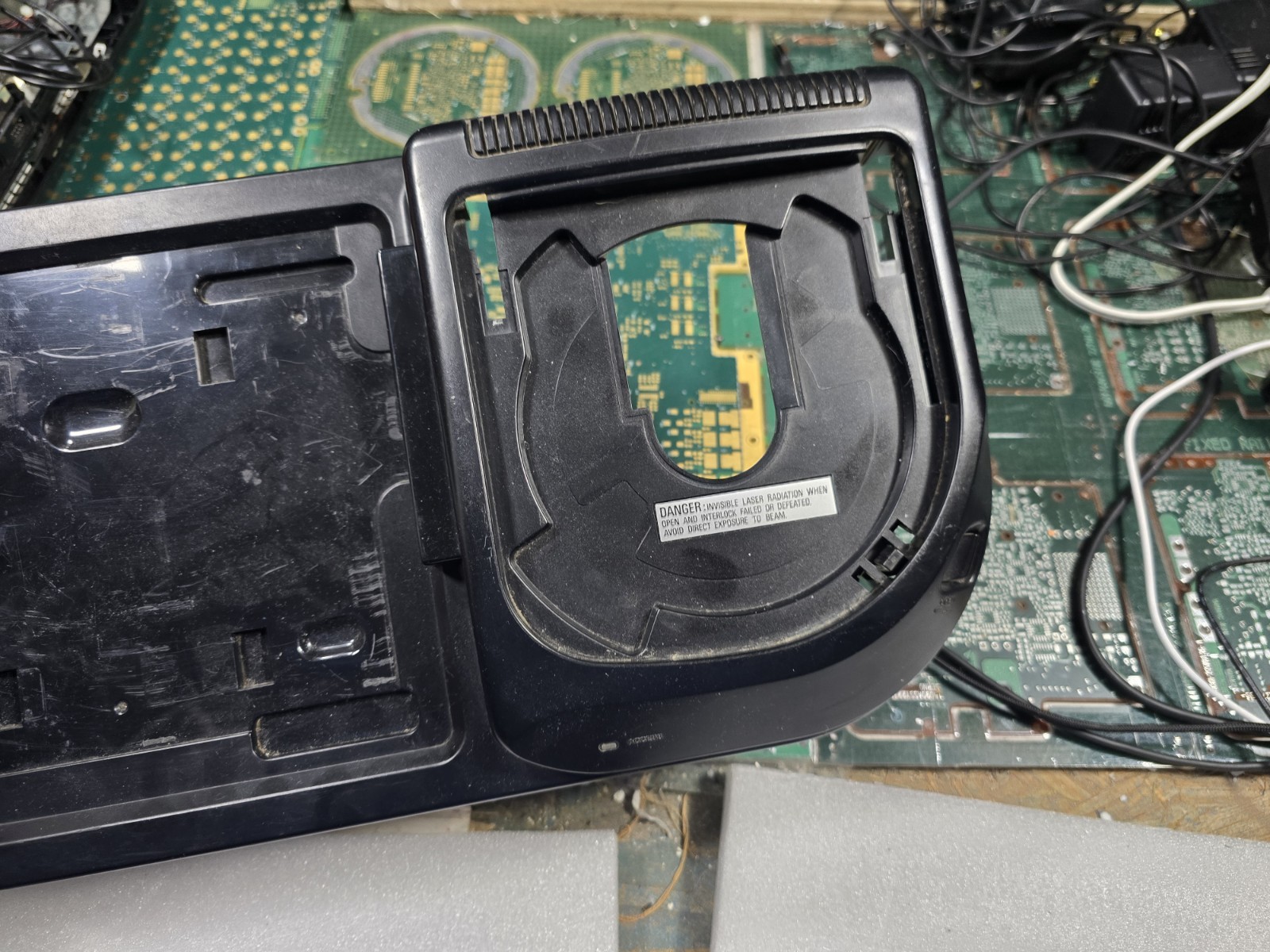 SEGA CD **MK-4102 ONLY** EXACT TOP COVER-EMPTY-INTACT-JUST OK-READ ALL