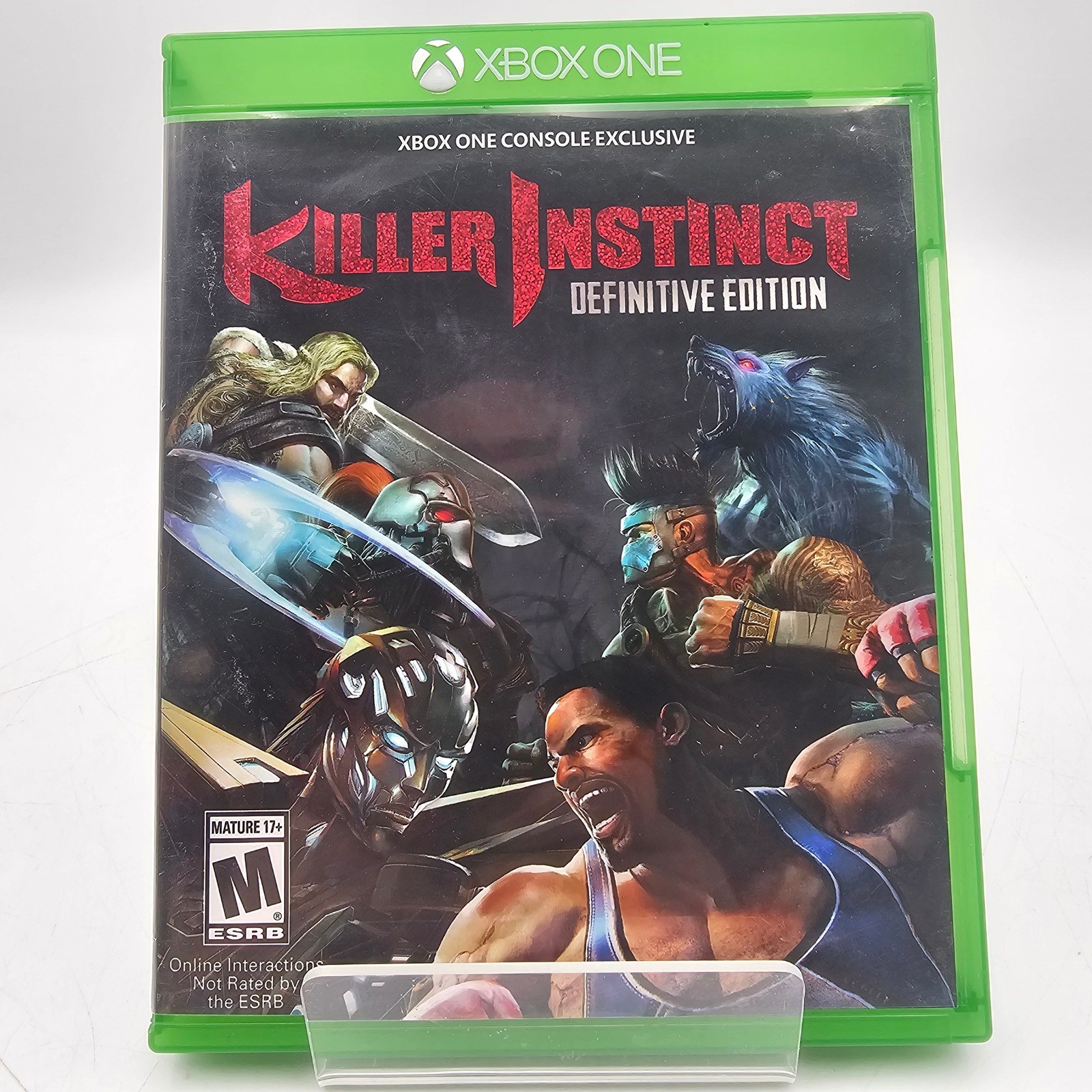 Killer Instinct Definitive Edition Xbox One with Soundtrack CD TESTED