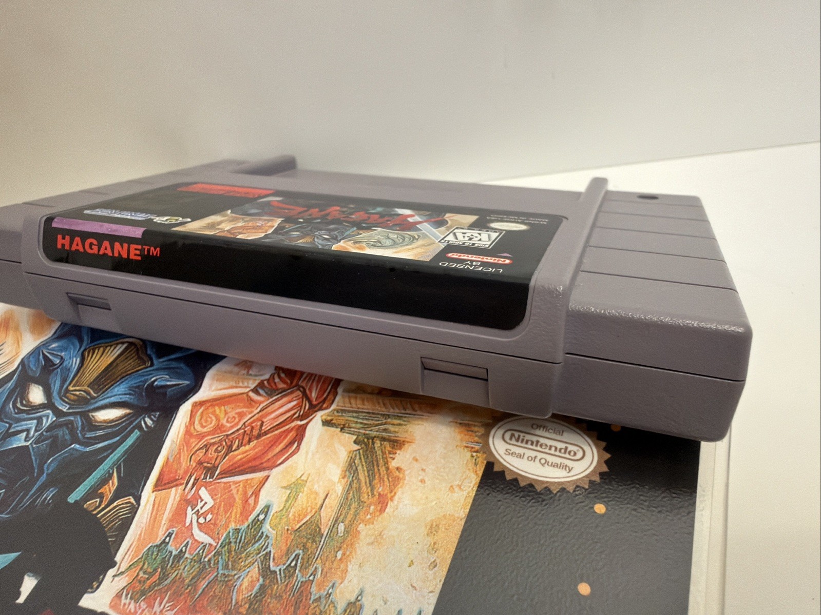 Hagane The Final Conflict Super Nintendo Game SNES Authentic +Collector Case