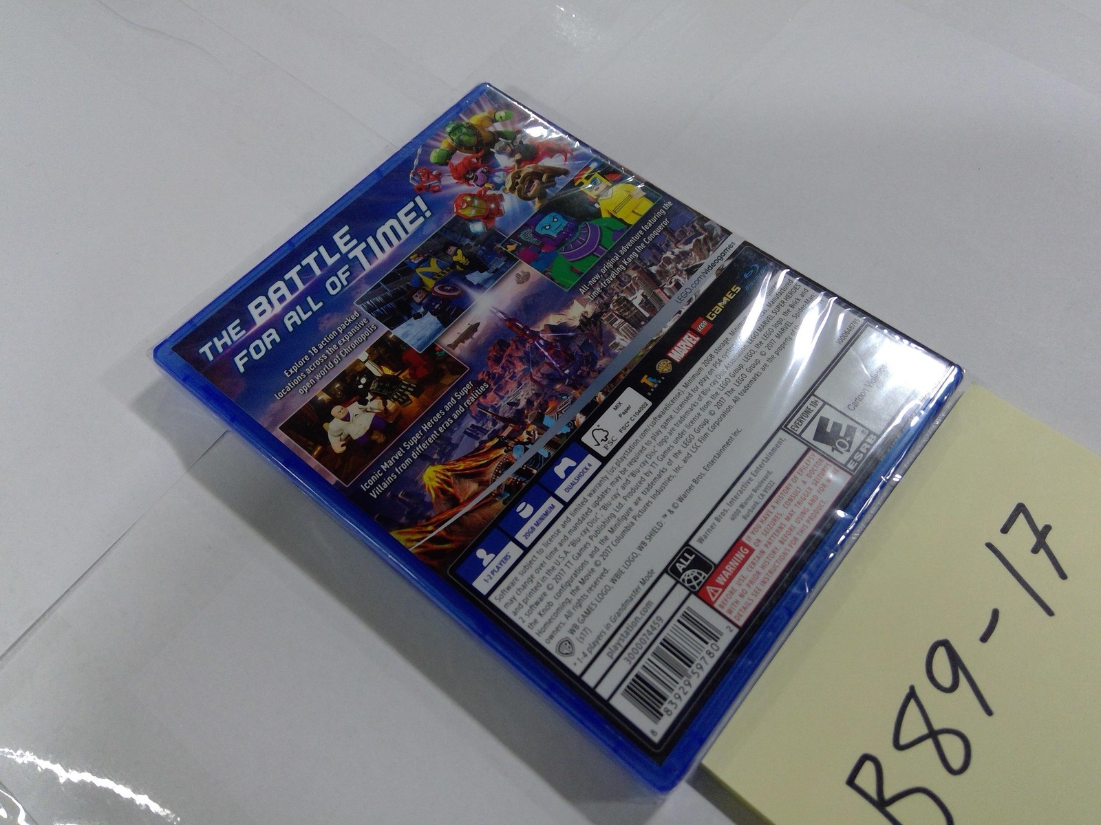 LEGO Marvel Super Heroes 2 PS4 Video Game New Sealed WB Games E10+ Family