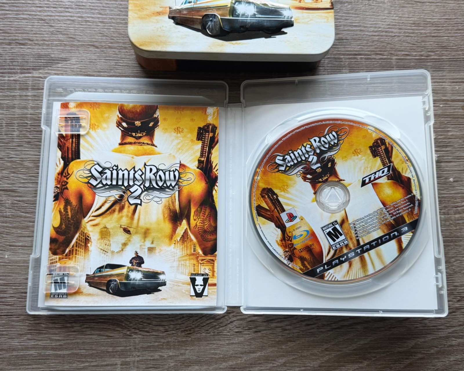 PLAYSTATION 3 SAINTS ROW 2 (COLLECTOR’S EDITION) CIB VERY GOOD COND