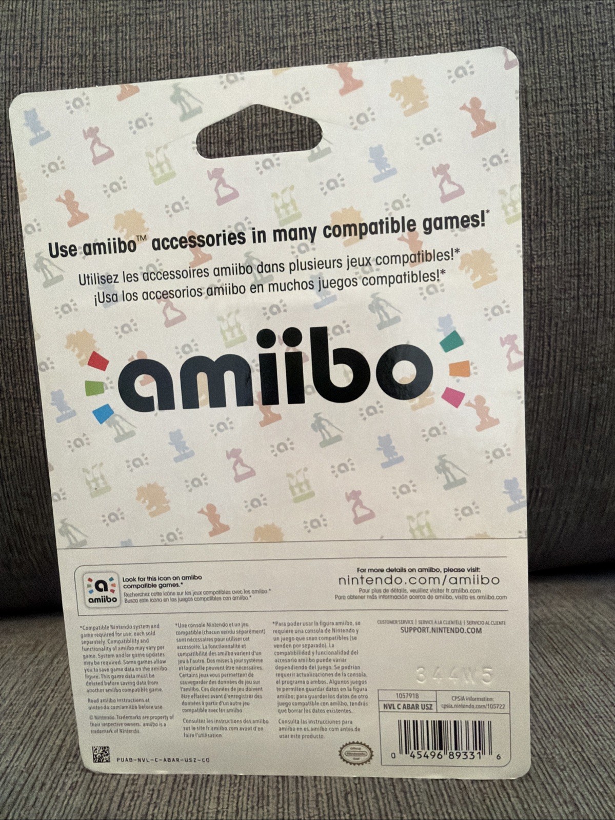 Goomba Amiibo Figure Super Mario Series Nintendo NEW & Sealed!