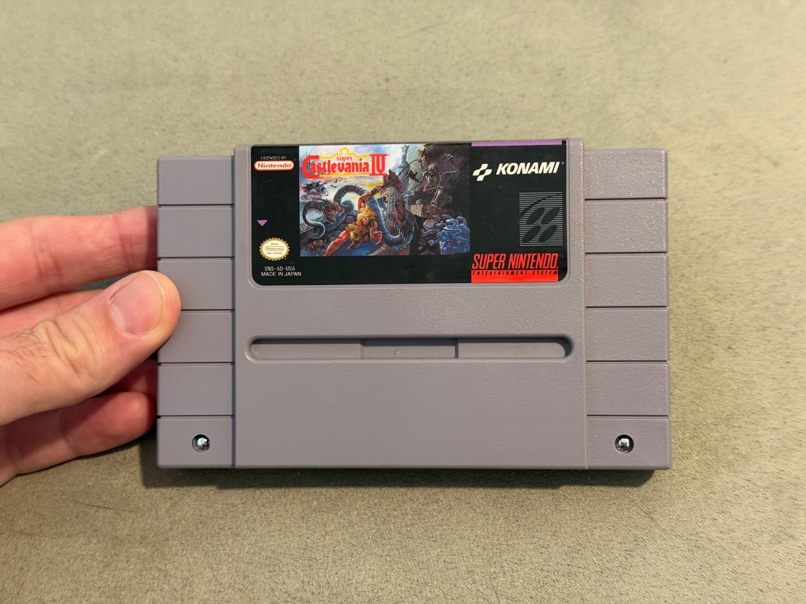 Super Castlevania IV – SNES – Super Nintendo Entertainment System