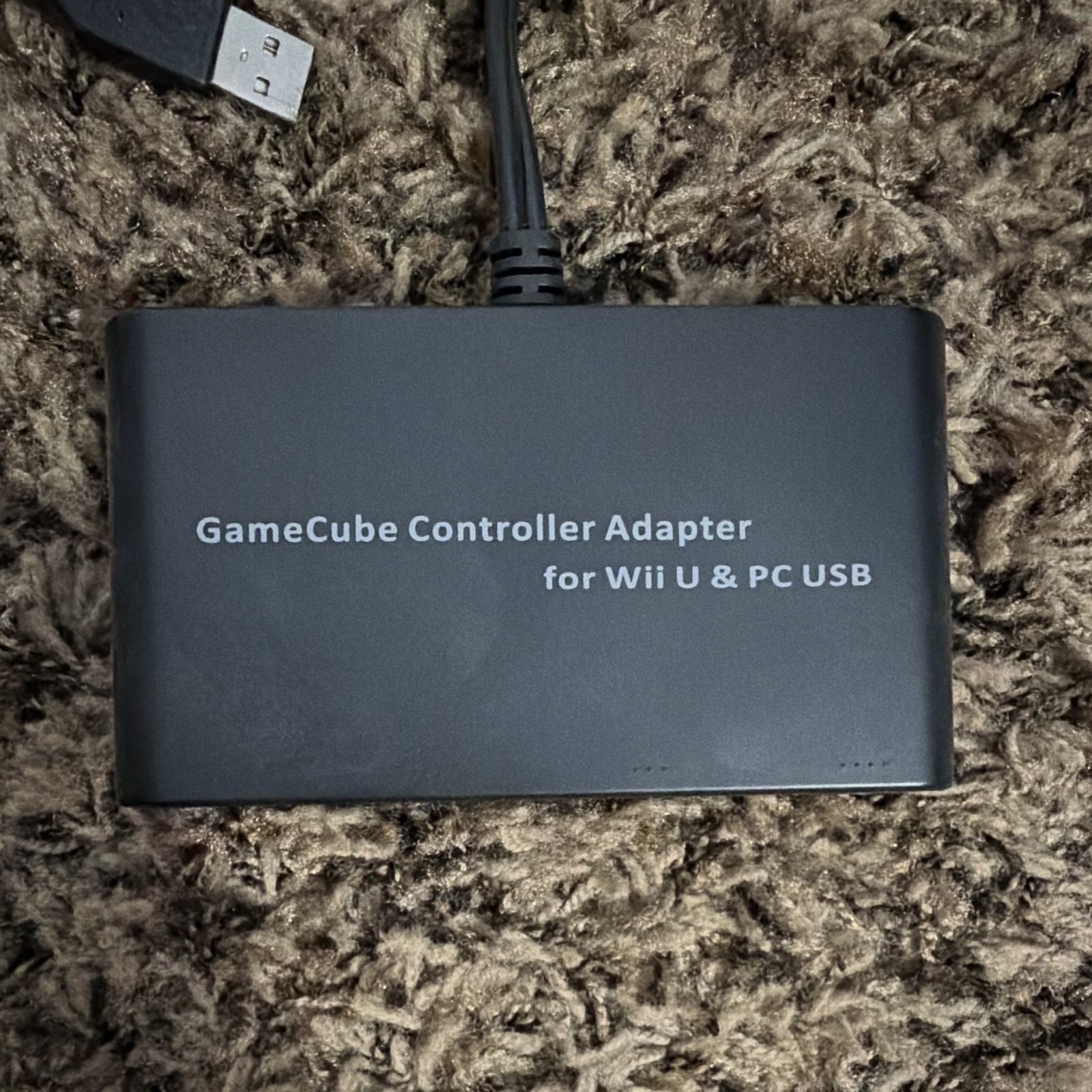 MAYFLASH GameCube Controller Adapter, USB Wired, Black, for Nintendo Wii U & PC