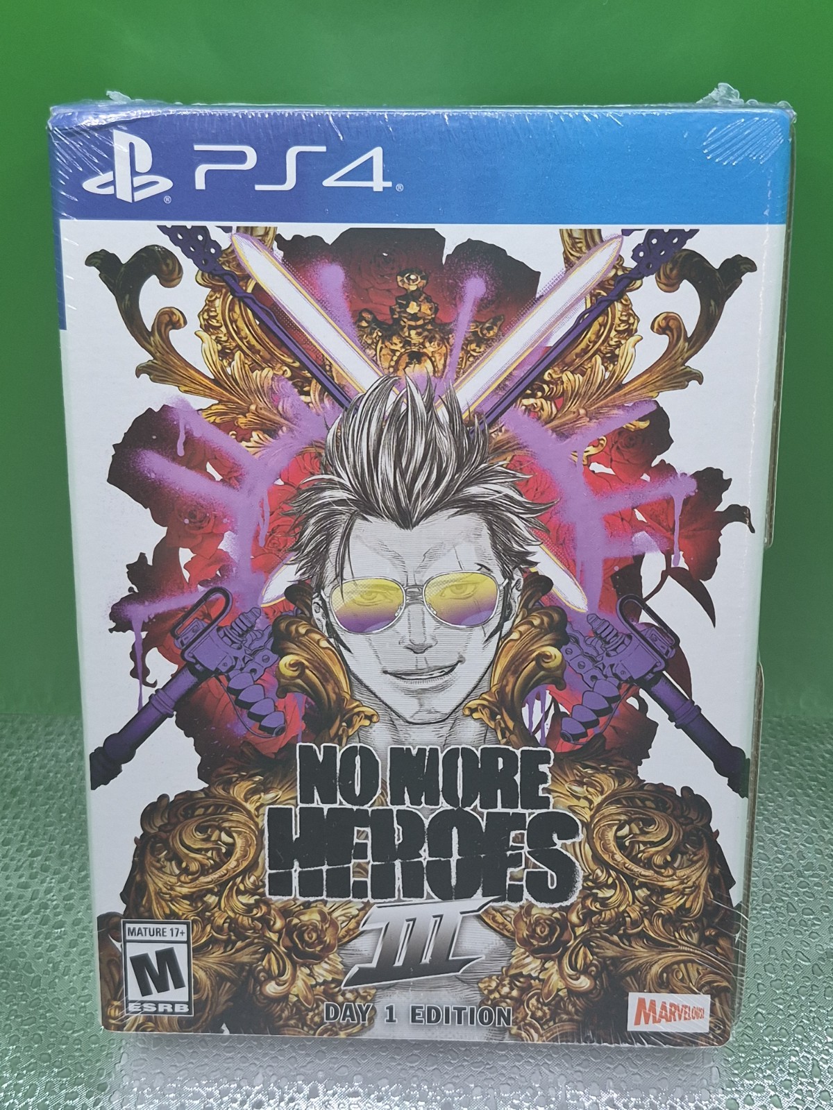 No More Heroes 3 Day 1 Edition for Sony PlayStation 4 New Sealed