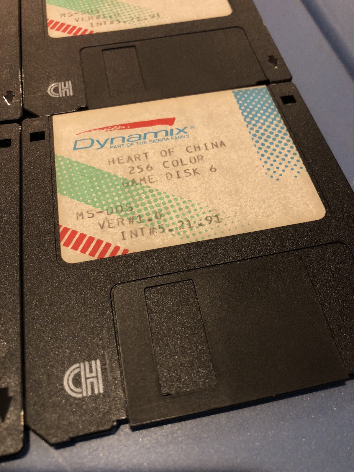 Heart Of China PC Sierra 1991 IBM Tandy MS-DOS 3.5” Discs