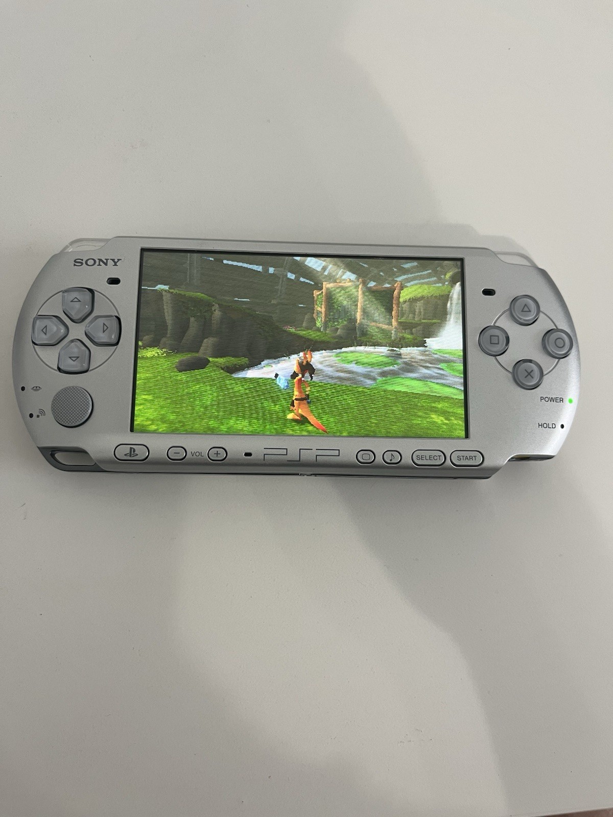 Sony PSP-3000 Portable Mystic Silver Handheld System (Read Description)