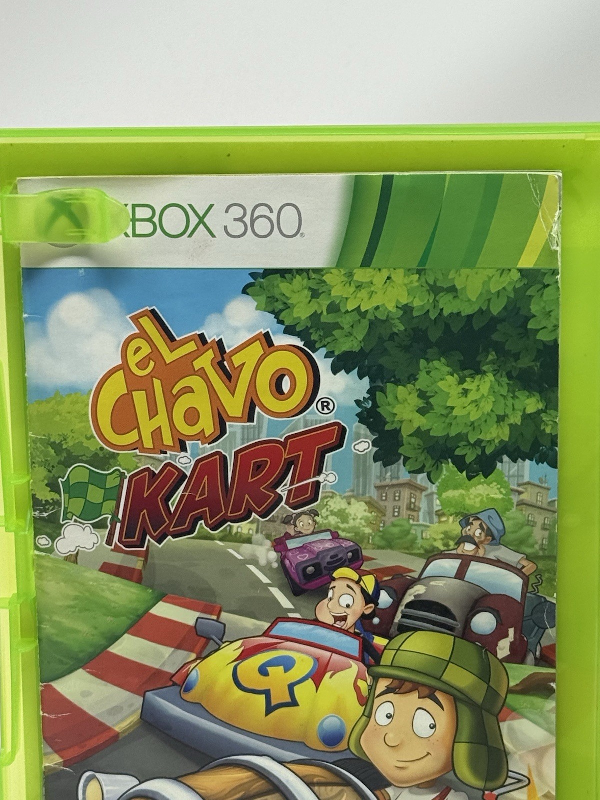 El Chavo Kart Microsoft Xbox 360 Complete CIB Pristine Disc Mexico Exclusive