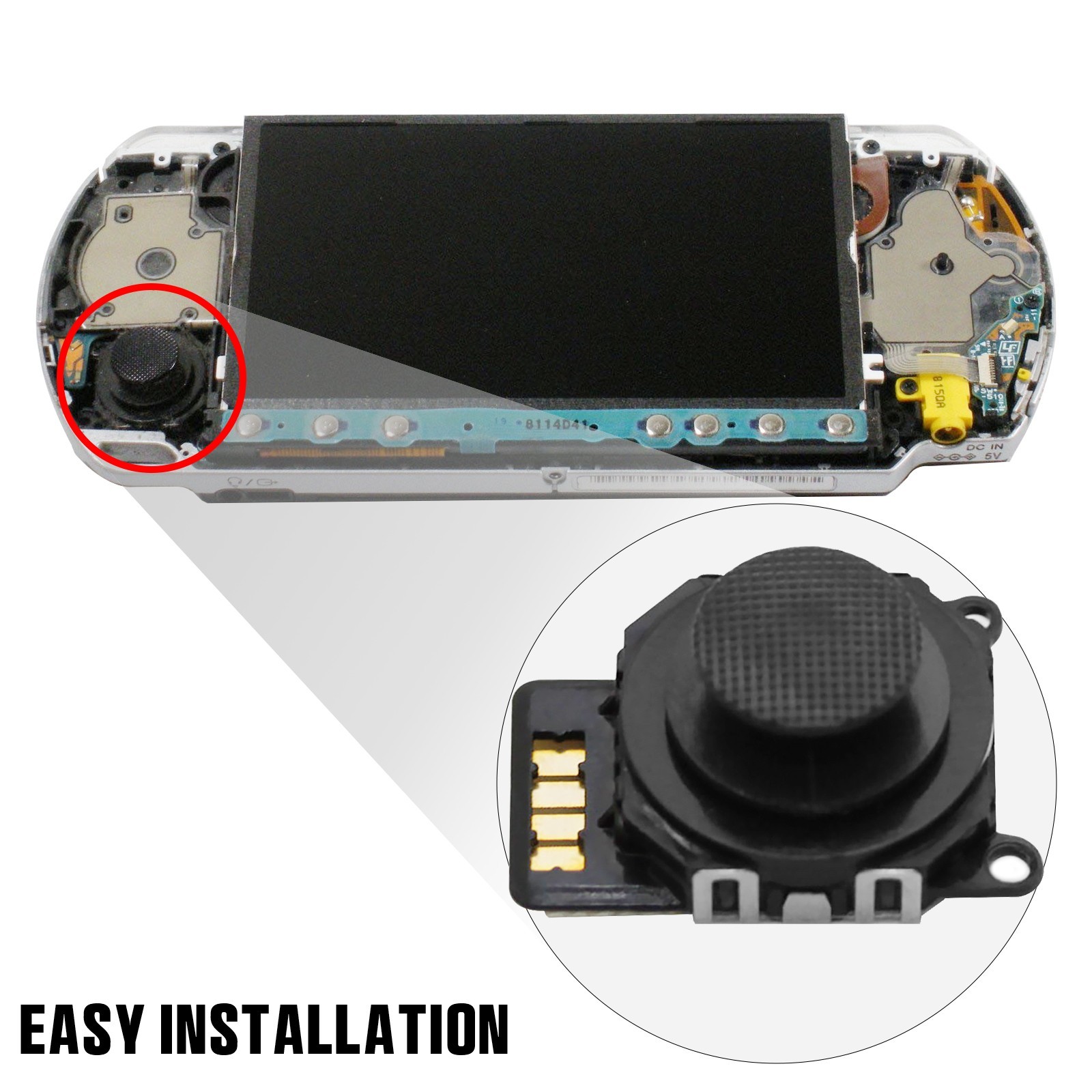 3D Analog Stick Thumbstick Joystick Replacement For Sony PSP 1000 2000 3000 USA