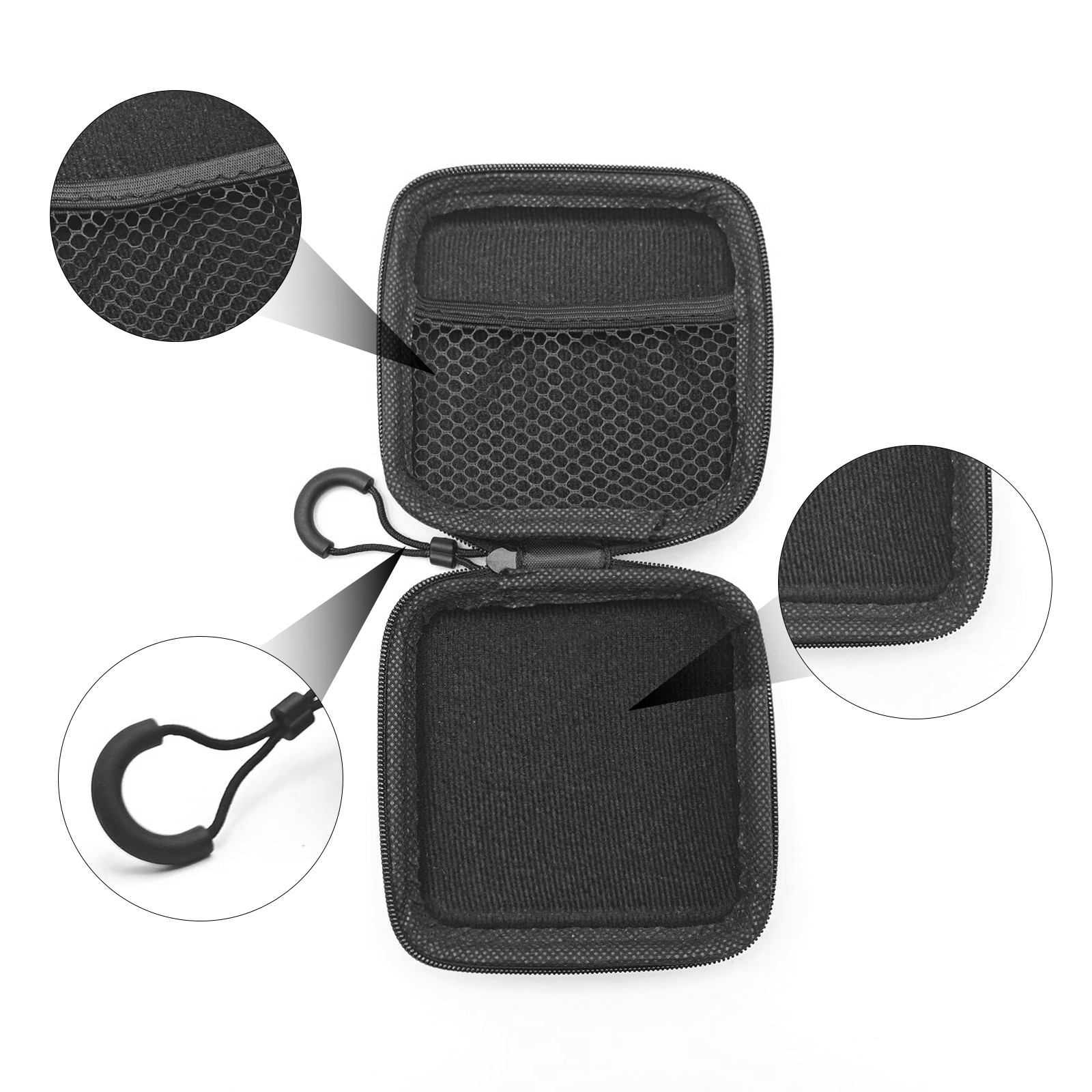 Dustproof Storage Bag for Anbernic RG Rotate Protective Carrying Case Accessory