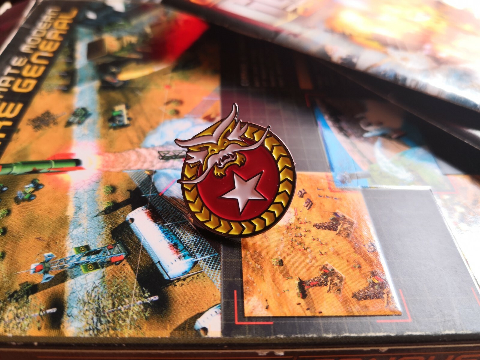 Command & Conquer Generals: Zero Hour Soviet China Faction PLA enamel pin