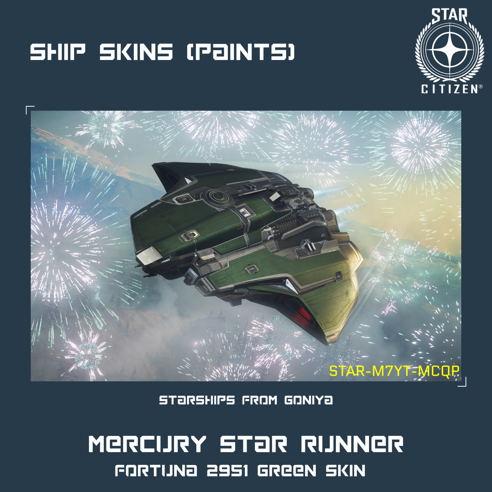 STAR CITIZEN – SHIP SKINS (PAINTS)