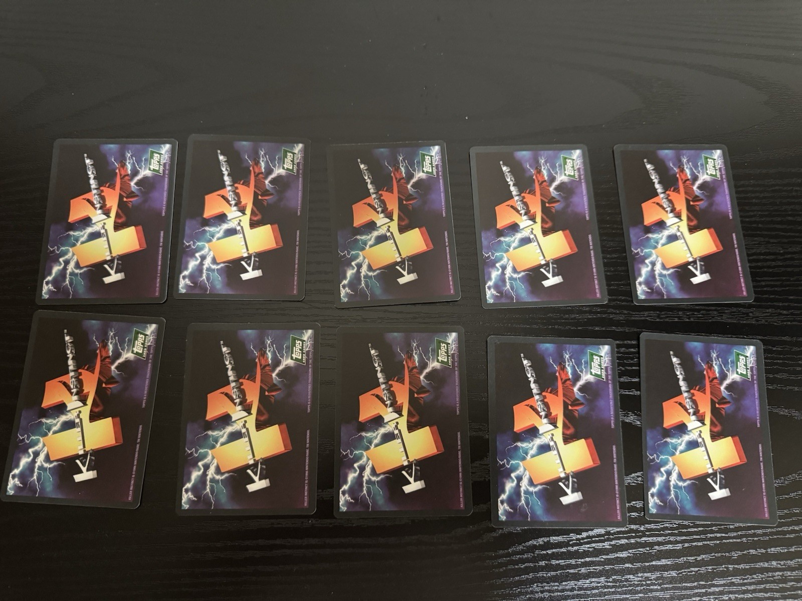 VINTAGE Killer Instinct Trading Card Game (1990s) Ten Miscellaneous Cards