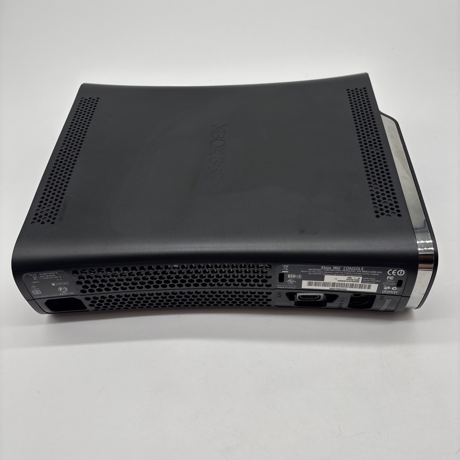 Microsoft Xbox 360 Fat 120GB Hard Drive Reconditioned Console Only no cable