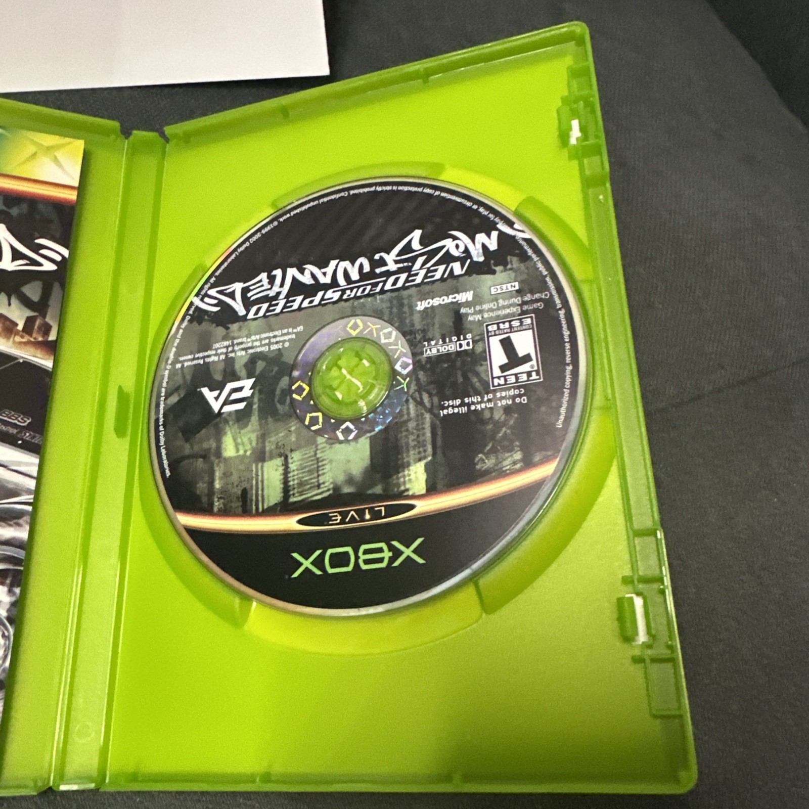 Need for Speed Most Wanted (Xbox, 2005) Complete