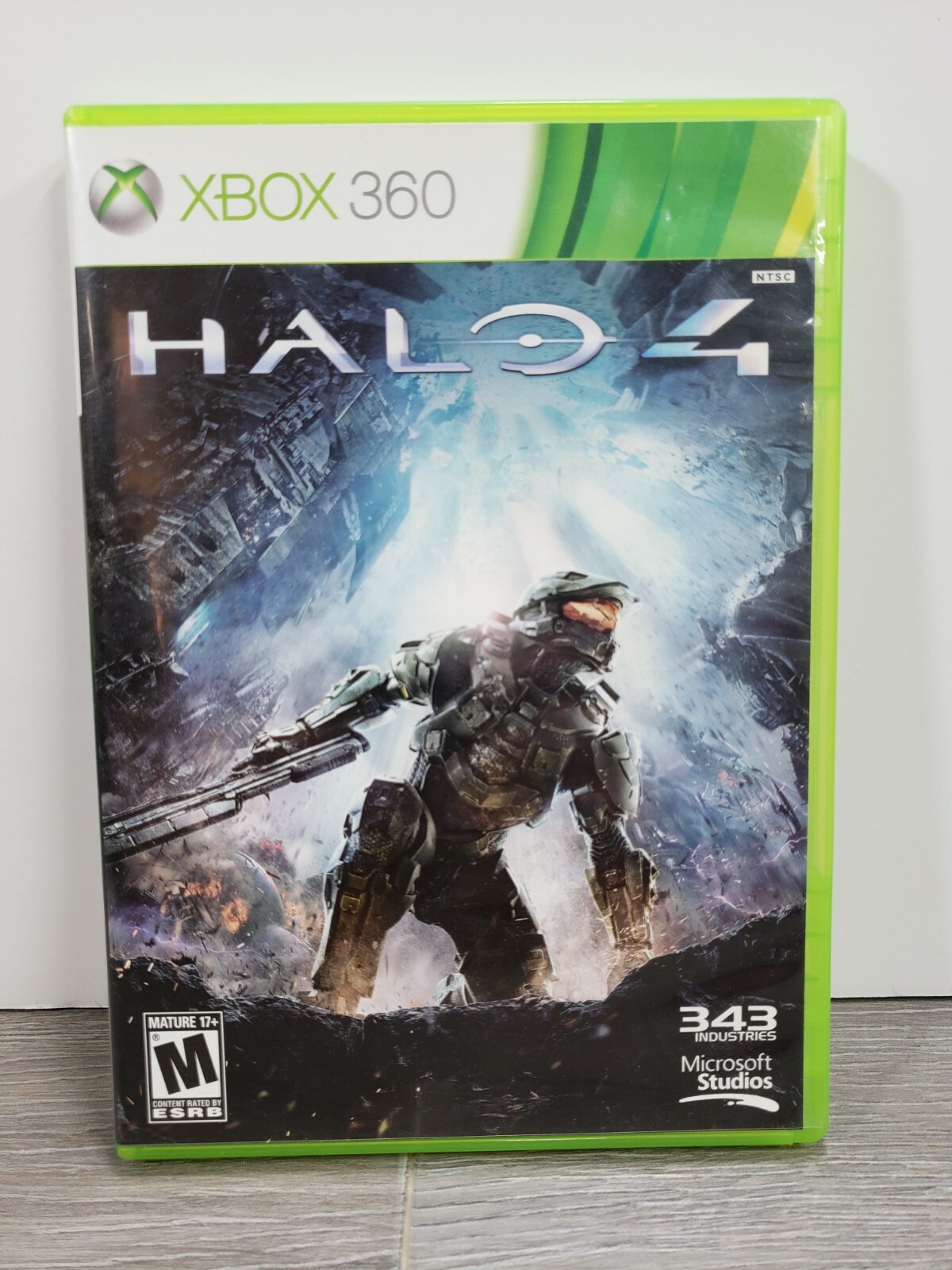 Halo 4 (Microsoft Xbox 360, 2012) Complete Video Game RATED M 343 INDUSTRIES