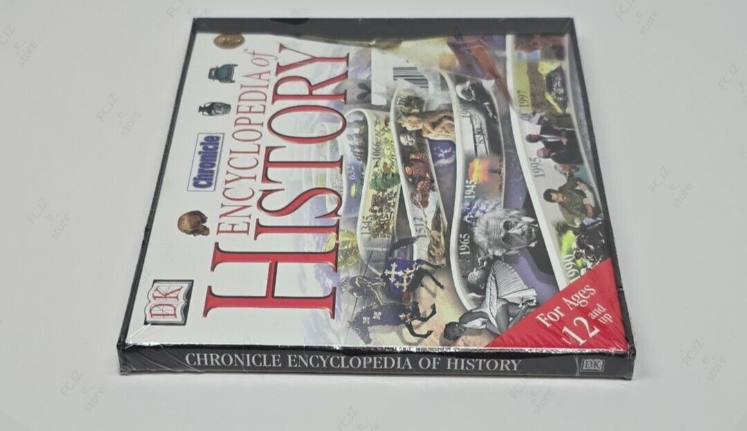Encyclopedia of History (Windows 95, PC CD-ROM, 1997, DK Chronicle) NEW