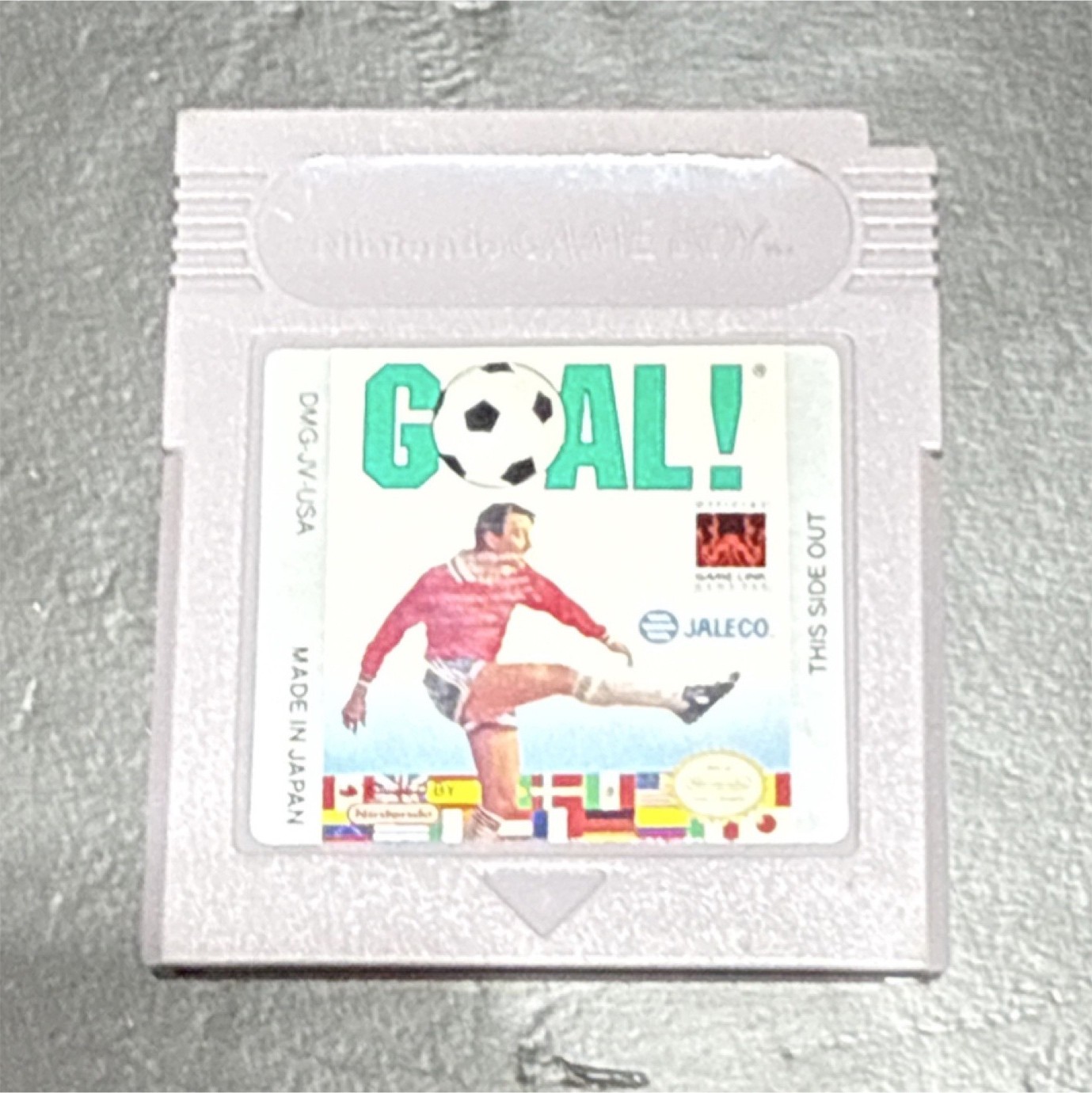Jaleco Goal! Soccer Sports Nintendo Game Boy NTSC-U/C Cartridge