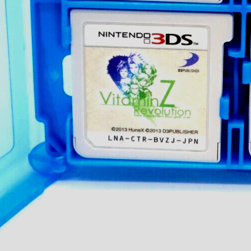 Nintendo 3DS Vitamin Z Revolution 2013 Japanese Games D3 Publisher Import