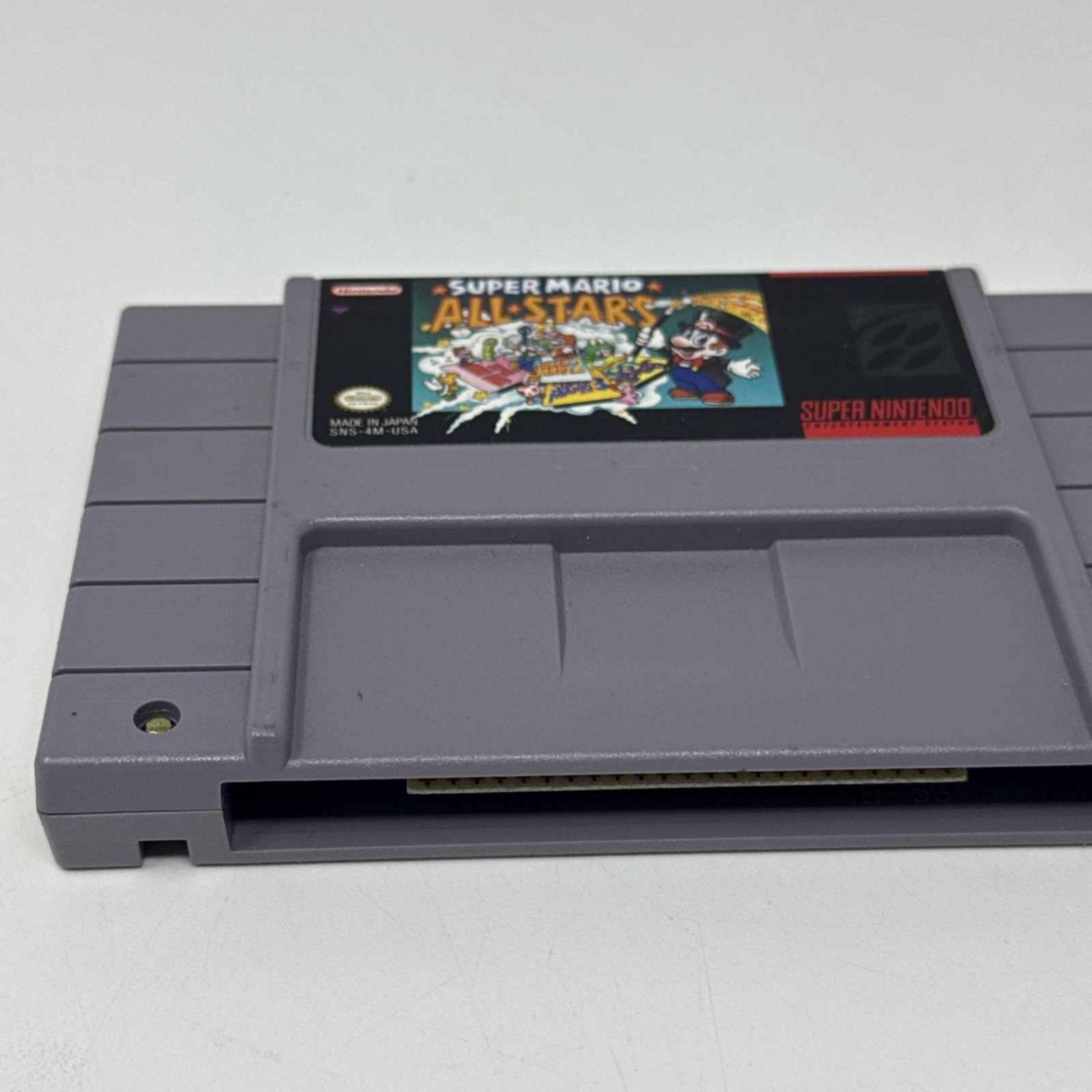Super Mario All-Stars Video Game Cartridge for Nintendo SNES-Tested