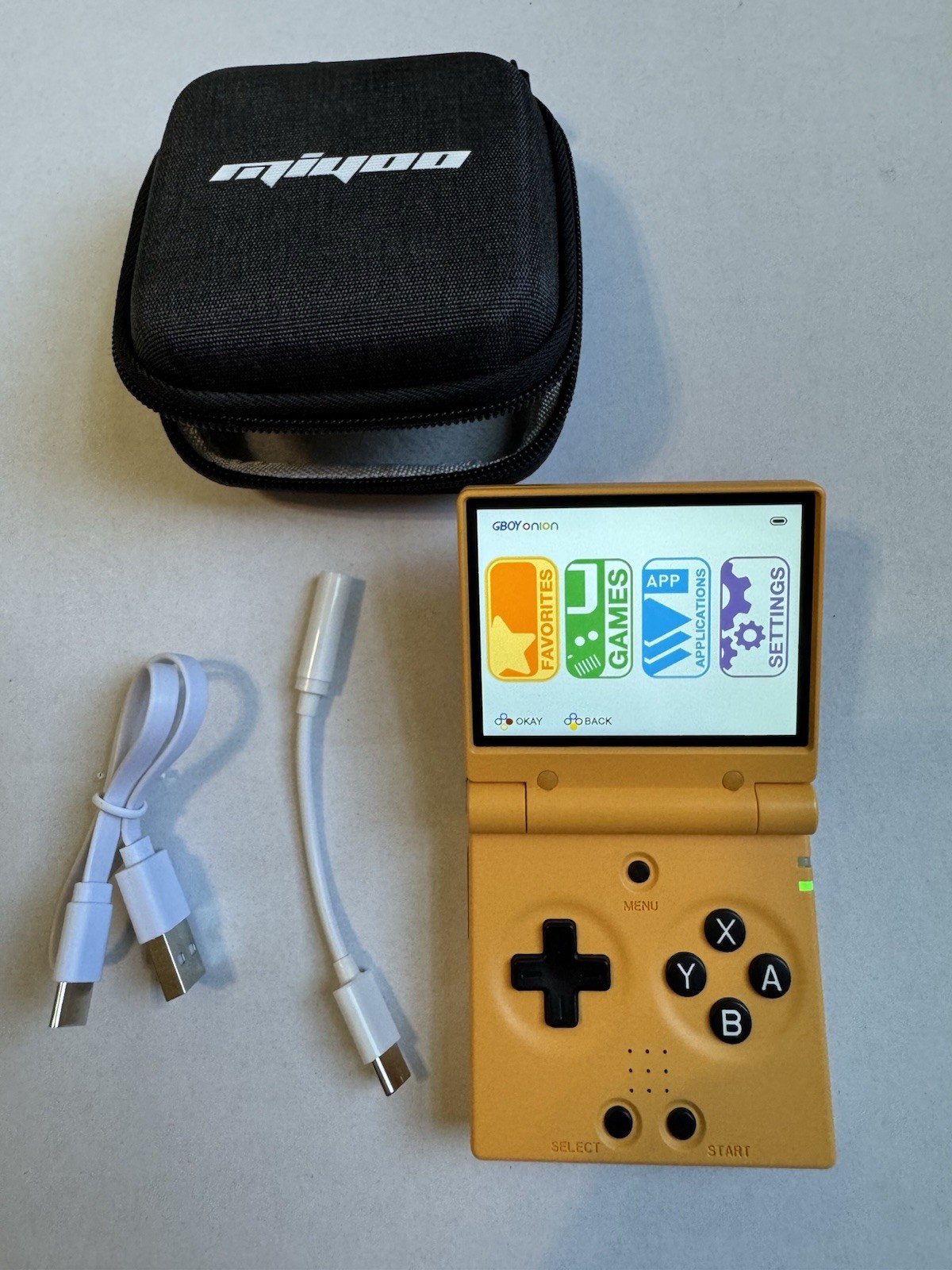 Miyoo Mini Flip Portable Handheld Retro Game Console with 64GB – US Seller