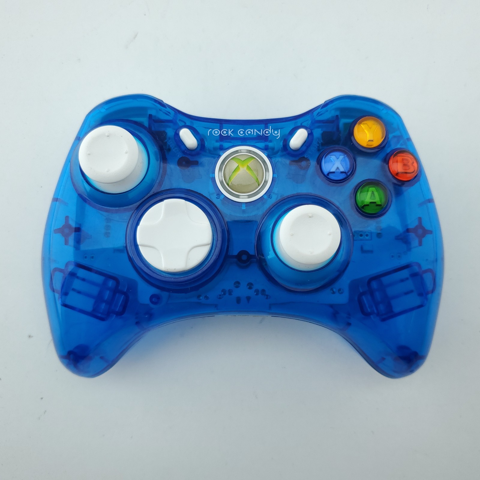 PDP 037-010-NA Rock Candy Wired Controller Blue For Xbox 360