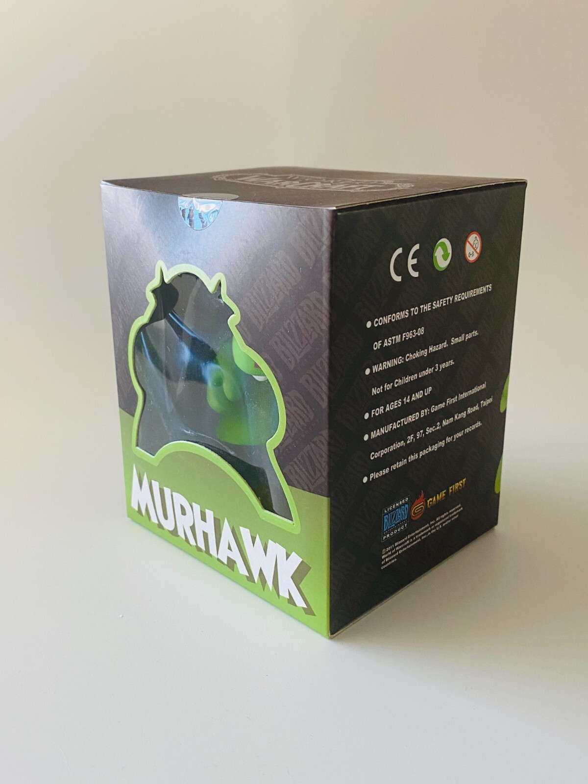 World of Warcraft Murhawk Vinyl Figure Green Murloc Blizzard 2011