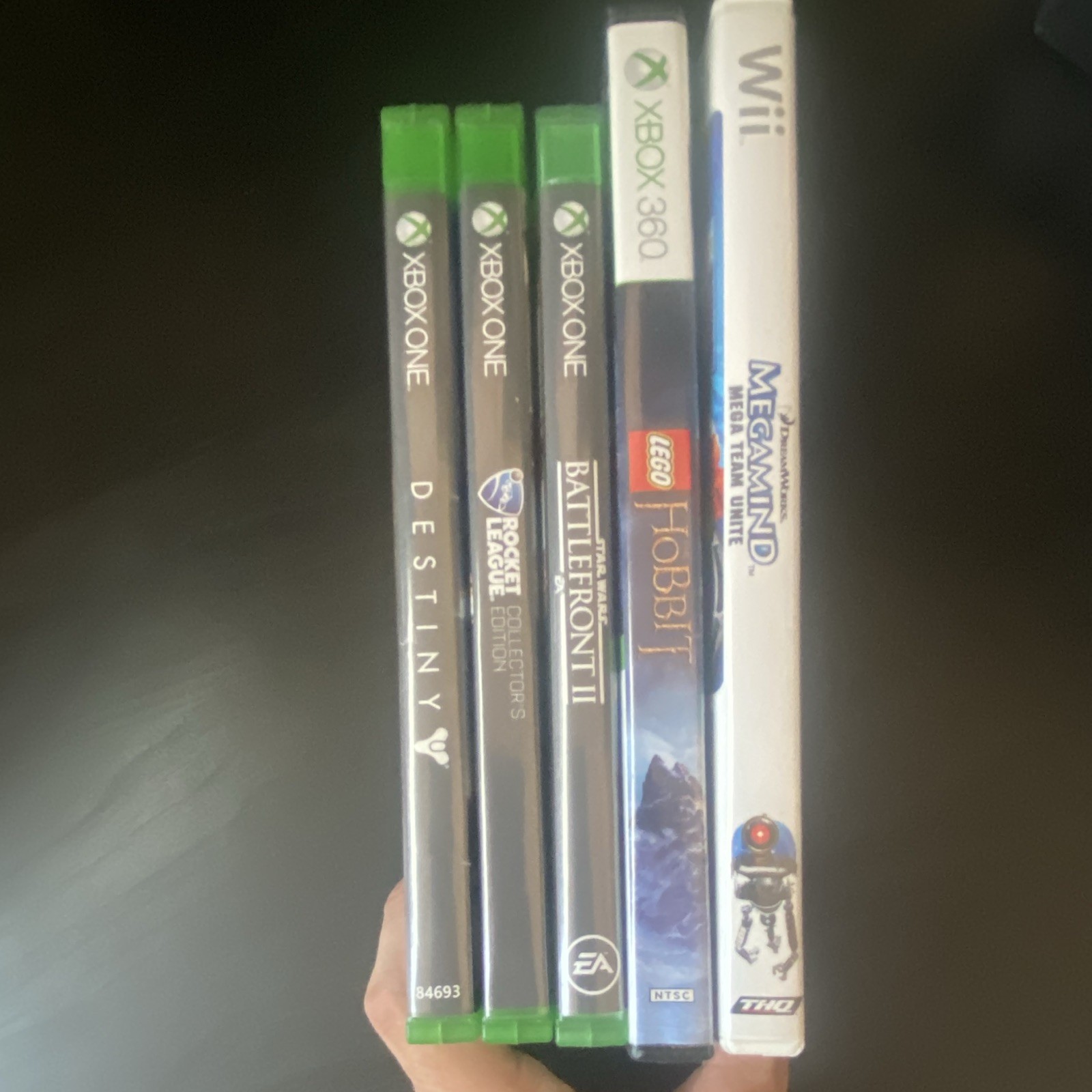 Microsoft Xbox One/360 & Nintendo Wii Mixed Game Lot Battlefront II + More