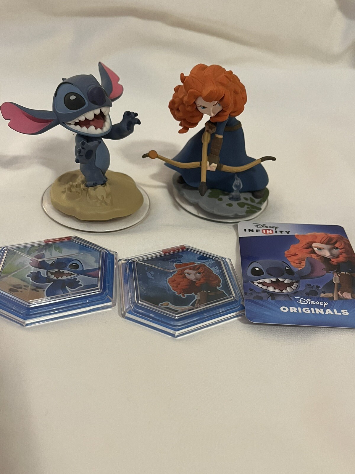 Disney Infinity Merida Stitch Toy Box 2.0 PlaySet With 2 Power Discs