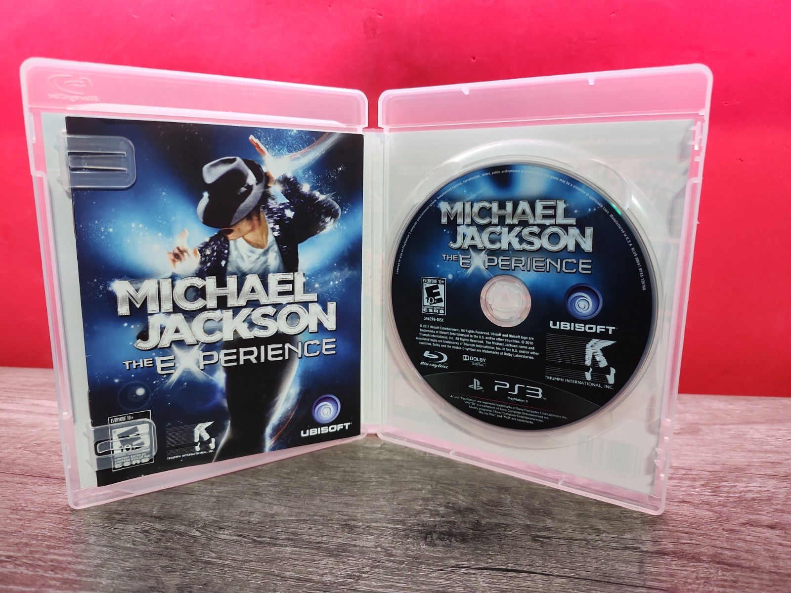 Michael Jackson The Experience PS3 PlayStation 3 – CIB English And French Manual