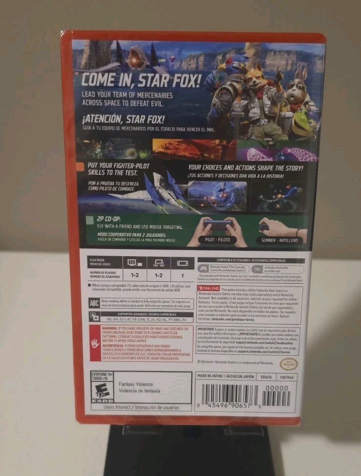 Star Fox (Nintendo Switch 2, 2026) – Brand New Factory Sealed Fast Shipping