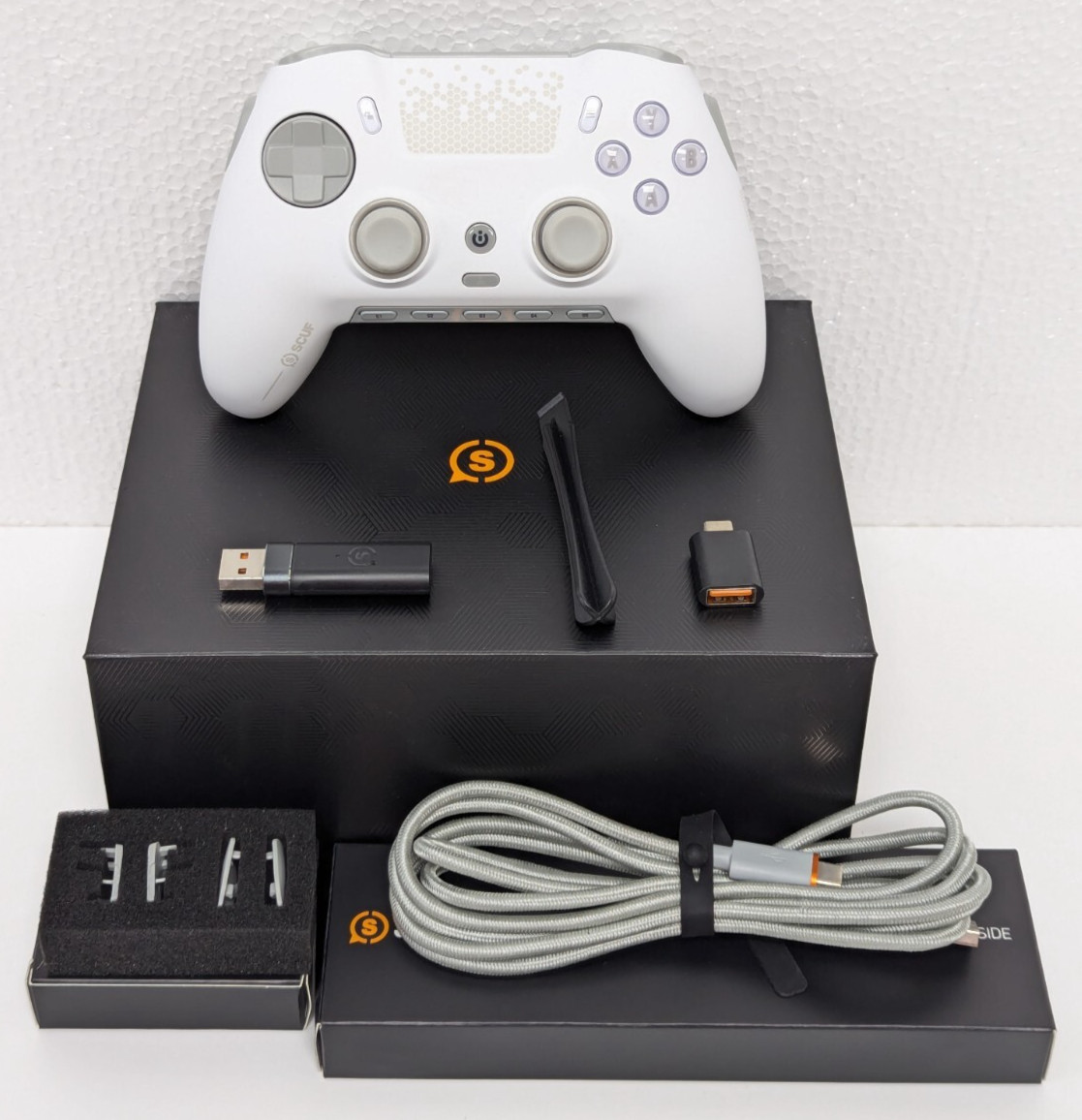 SCUF Envision Pro Wireless Controller for PC White/Gray