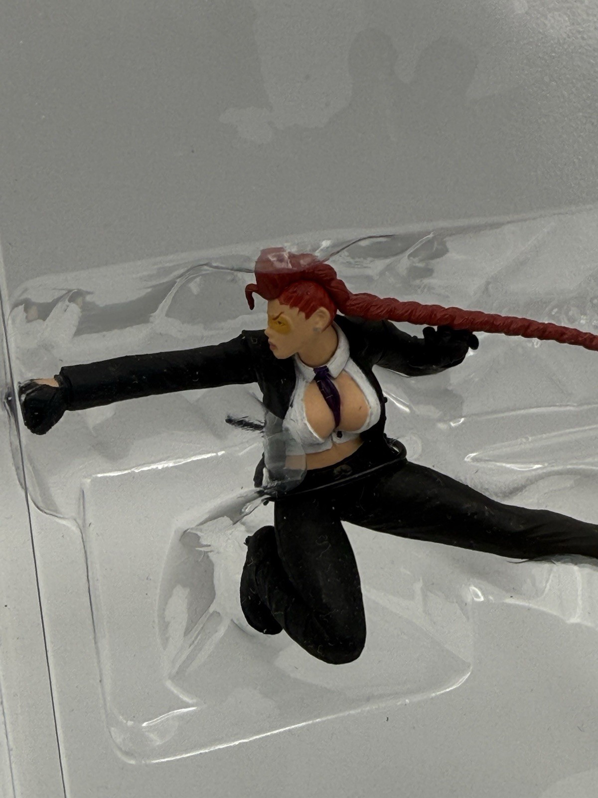 Street Fighter IV 4 RARE MINI Crimson Viper Figure Statue Open Box