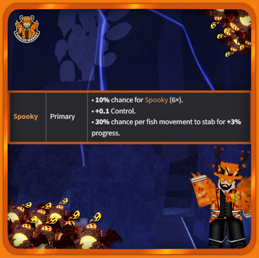[FISCH] – Spooky Relic – [Limited Fischfright Enchant Relic]- FISCHFRIGHT
