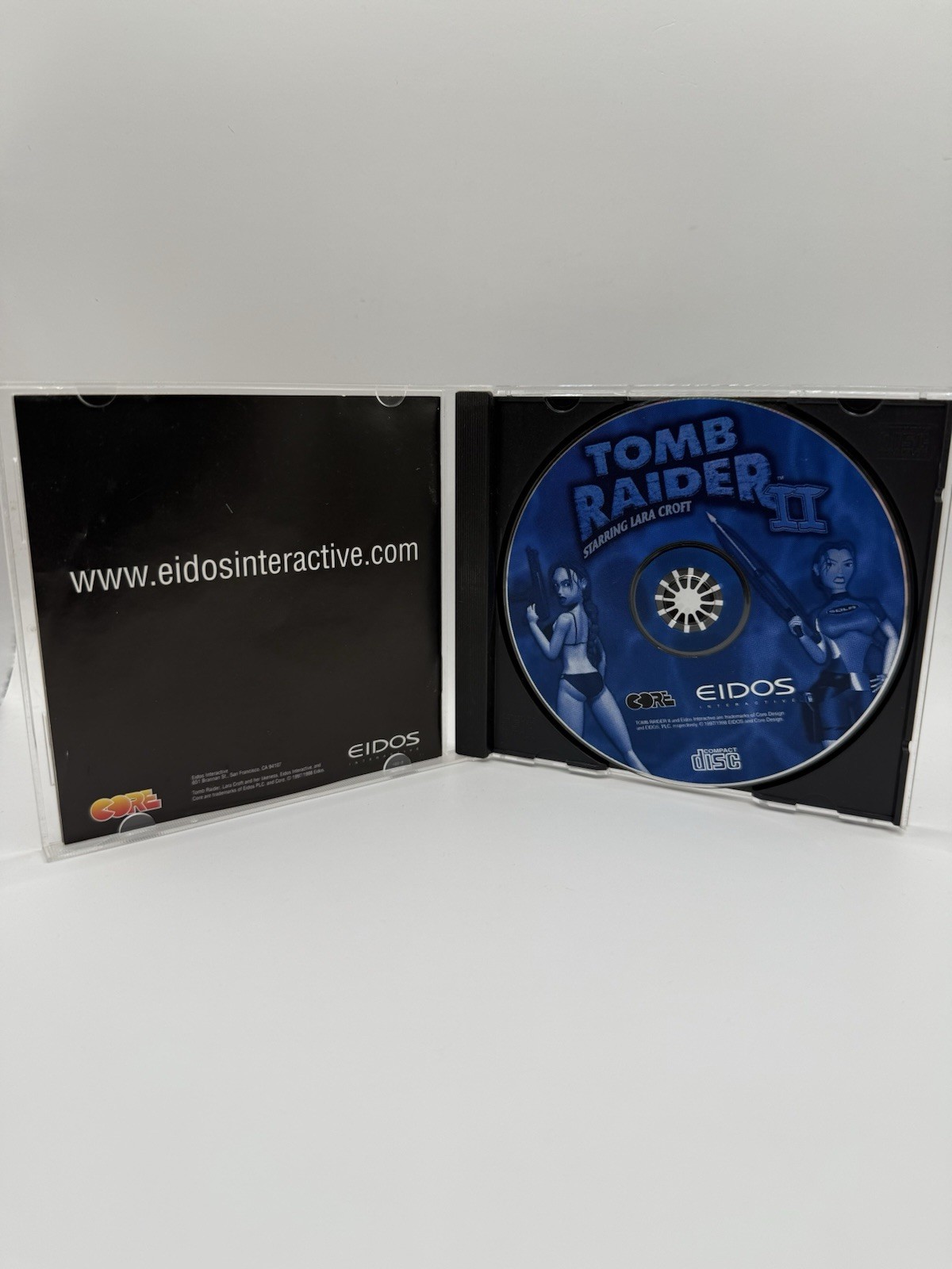 Tomb Raider Eidos Interactive Complete Collection PC Games W/ Manual Demo Tested